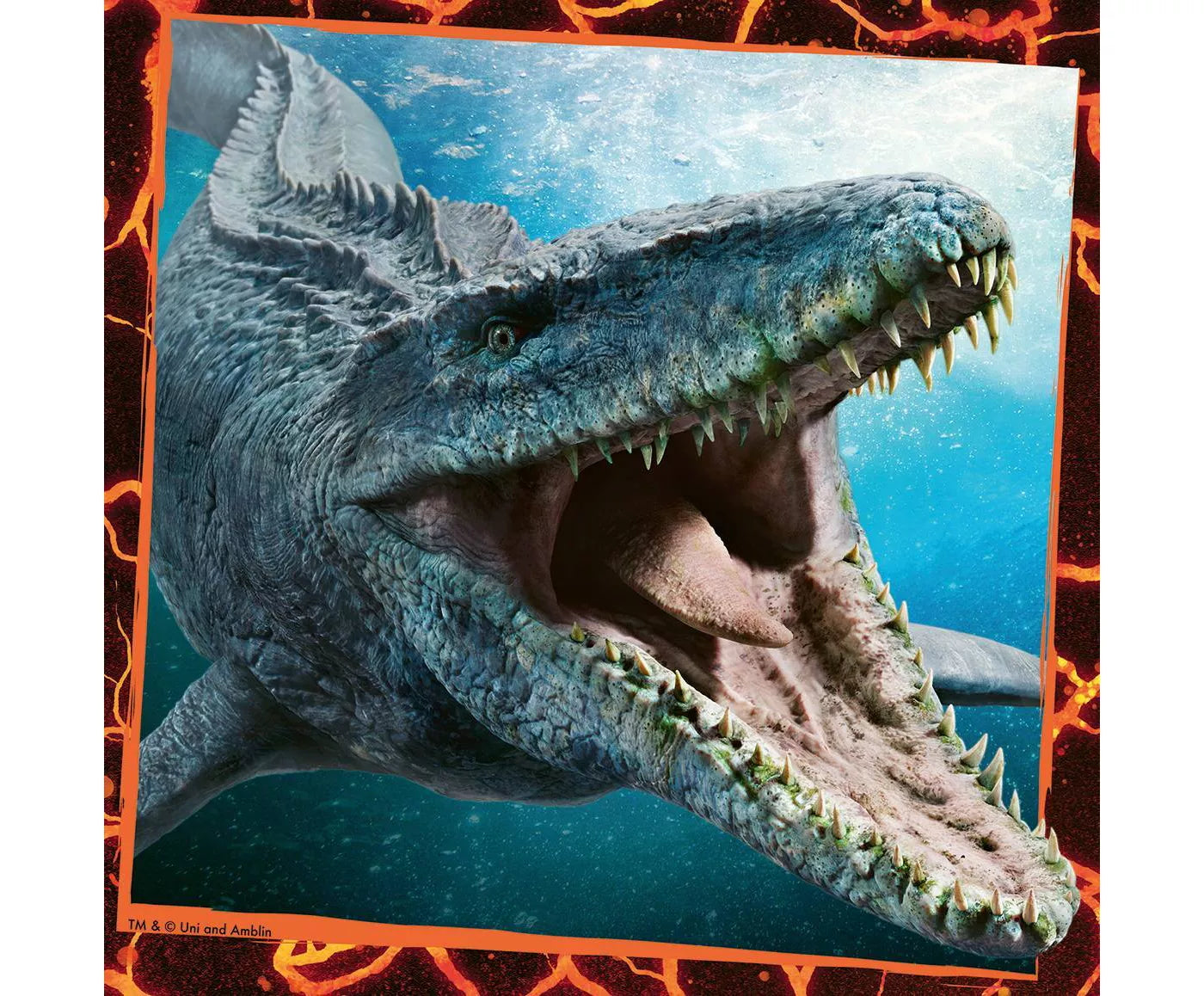 Ravensburger Jurassic Park 3 x 49 Puzzle Pack image 2
