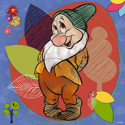 Ravensburger Disney The Seven Dwarfs: Bashful  500 Piece Puzzle image 1