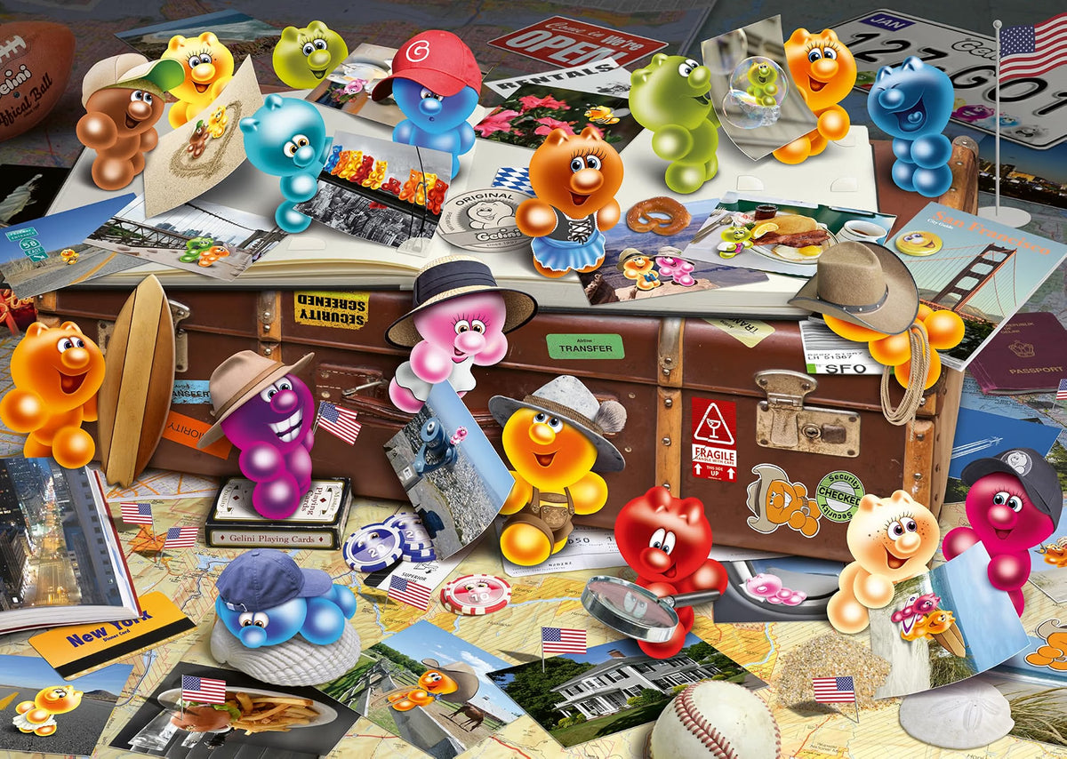 Ravensburger Gelini German Tourist 1000 Piece Puzzle