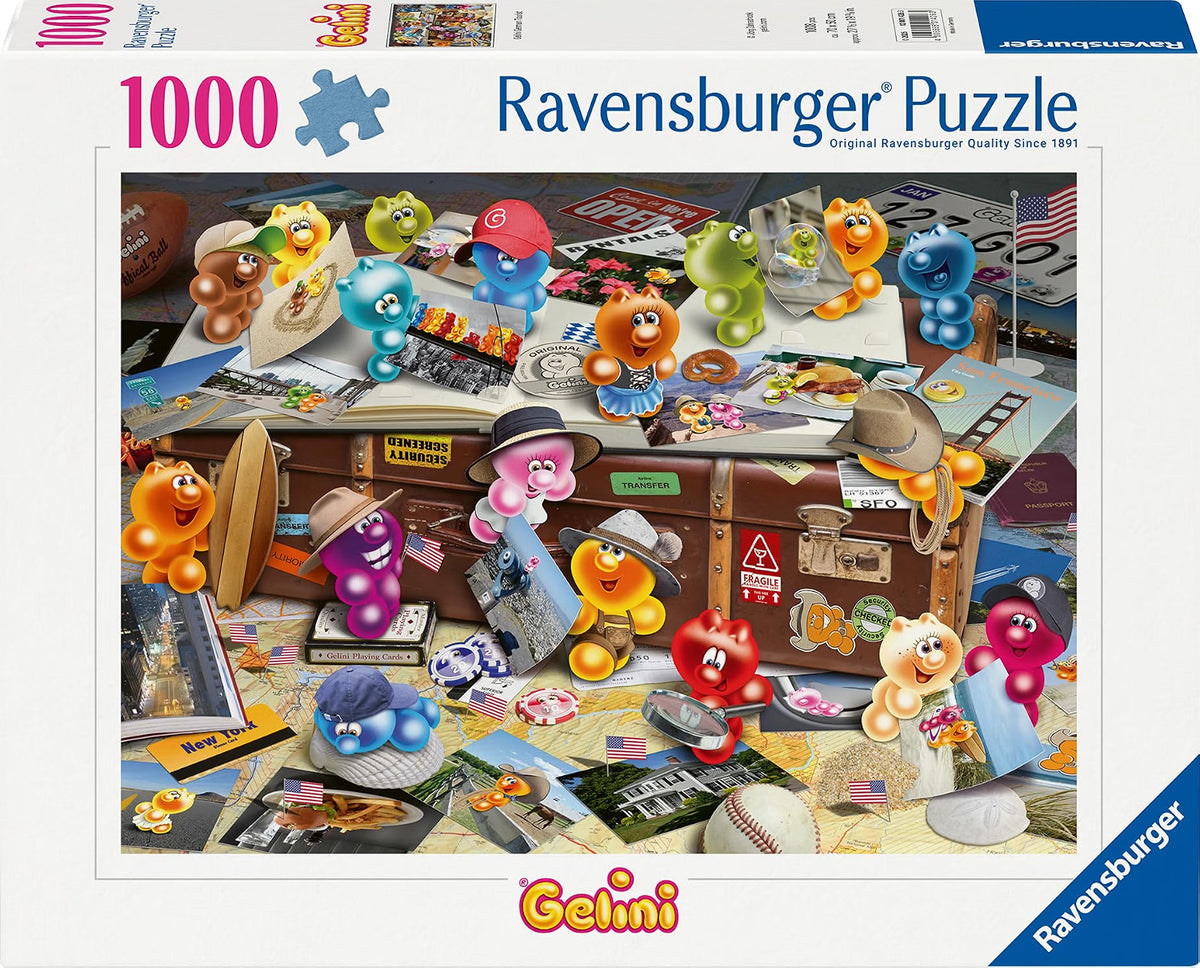 Ravensburger Gelini German Tourist 1000 Piece Puzzle