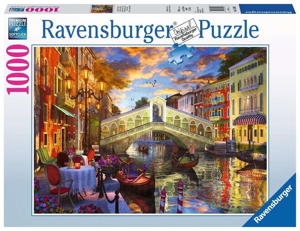 Ravensburger Sunset Over Rialto 1000 Piece Puzzle