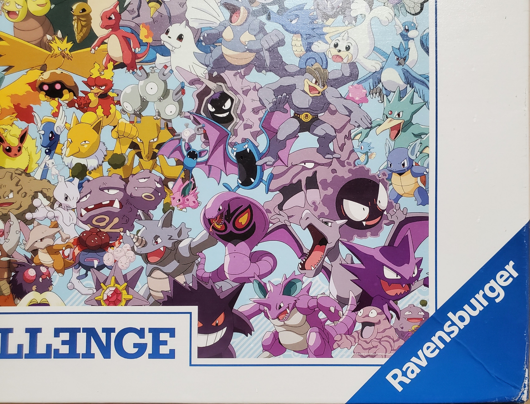Ravensburger Pokemon Challenge 1000 Piece Puzzle – The Puzzle