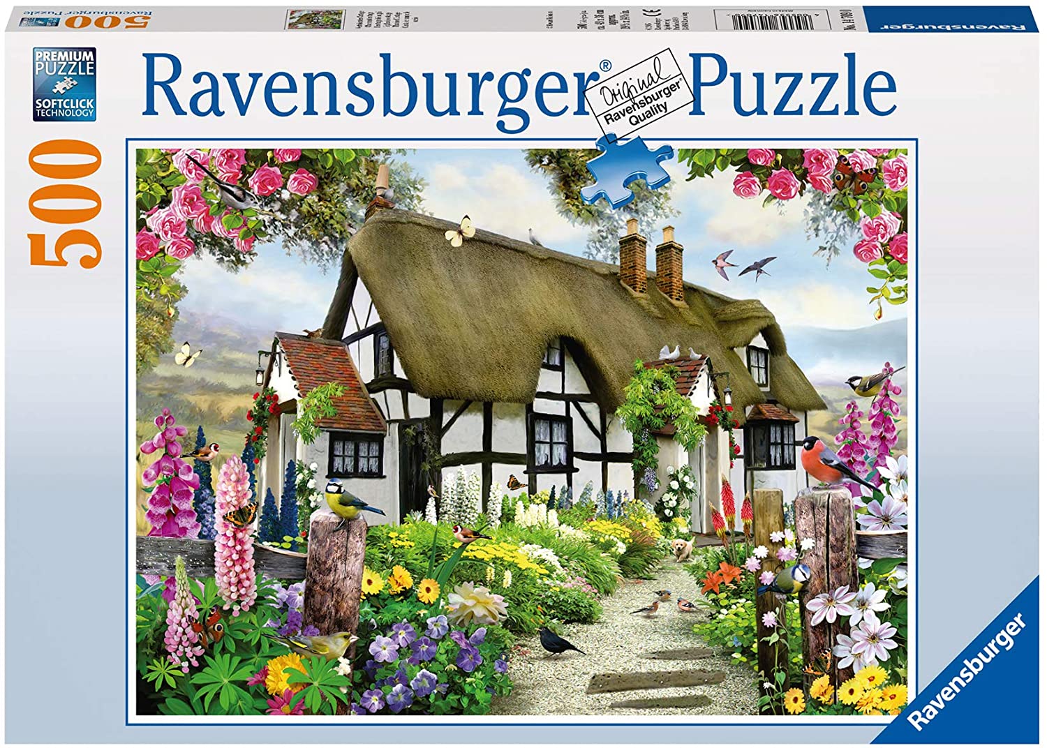 Profeet ik ben gelukkig schattig Ravensburger Idyllic Cottage 500 Piece Puzzle – The Puzzle Collections