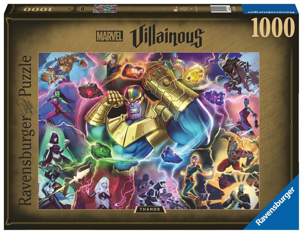 Ravensburger Marvel Villainous Thanos 1000 Piece Puzzle – The Puzzle  Collections