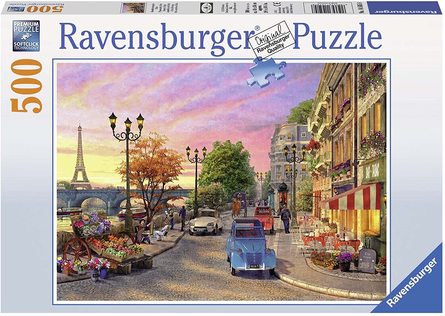 Interessant Zes Weglaten Ravensburger A Paris Evening 500 Piece Puzzle – The Puzzle Collections