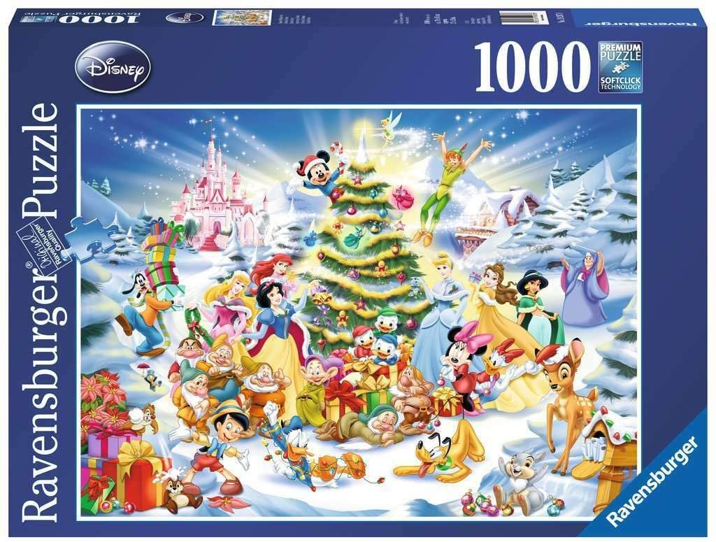 royalty Beg Heup Ravensburger A Disney Christmas 1000 Piece Puzzle – The Puzzle Collections