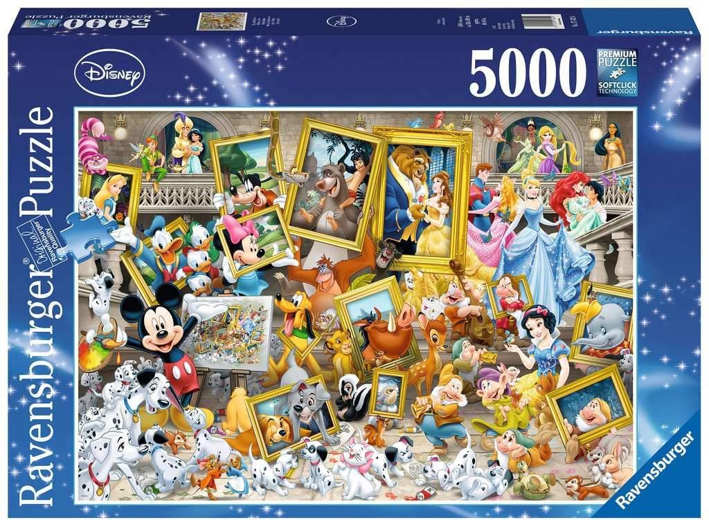Ravensburger Disney Artistic Mickey 5000 Piece Puzzle – The Puzzle  Collections