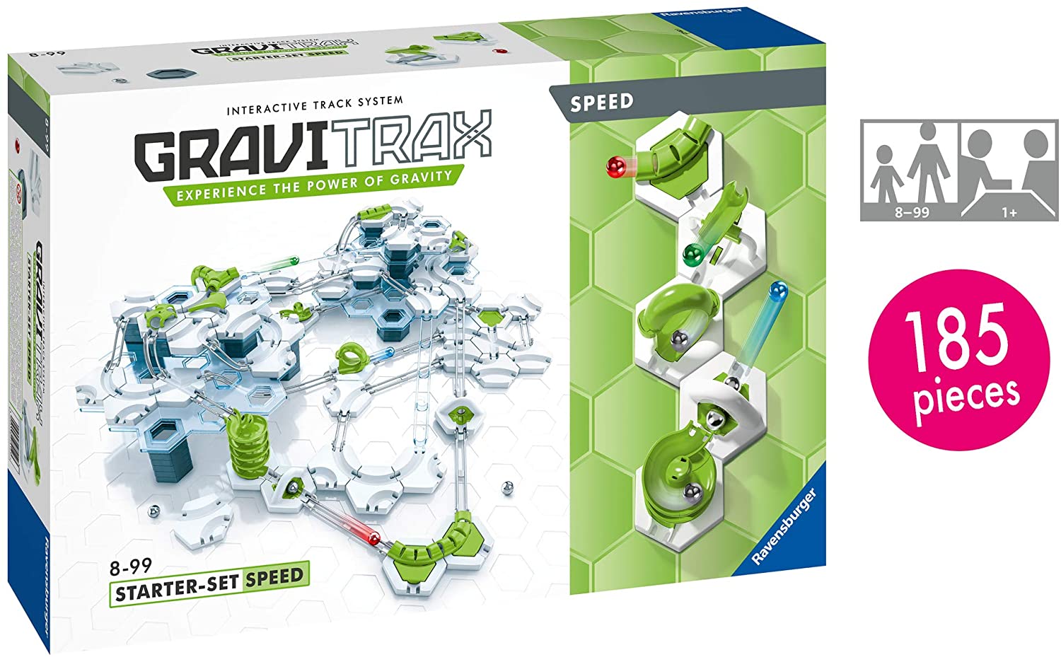 Ravensburger - GraviTrax - Starter Set Race 180 pièces - Jeu de