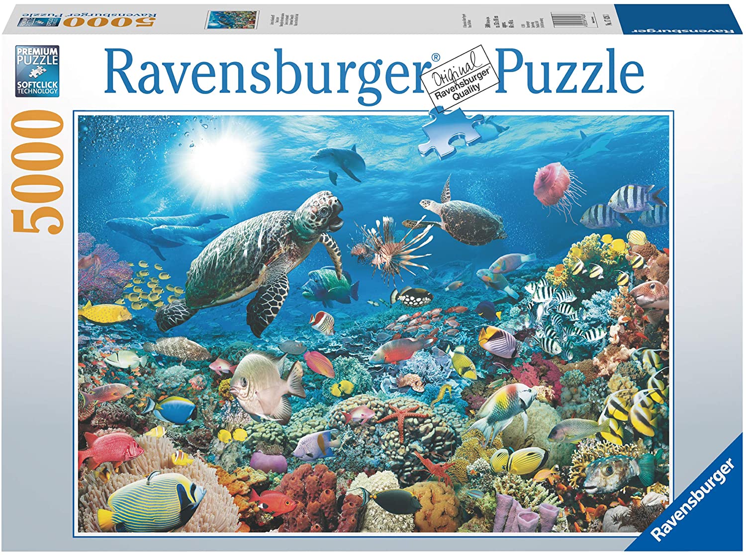 Ravensburger Underwater Tranquility 5000 Piece Puzzle – The Puzzle  Collections