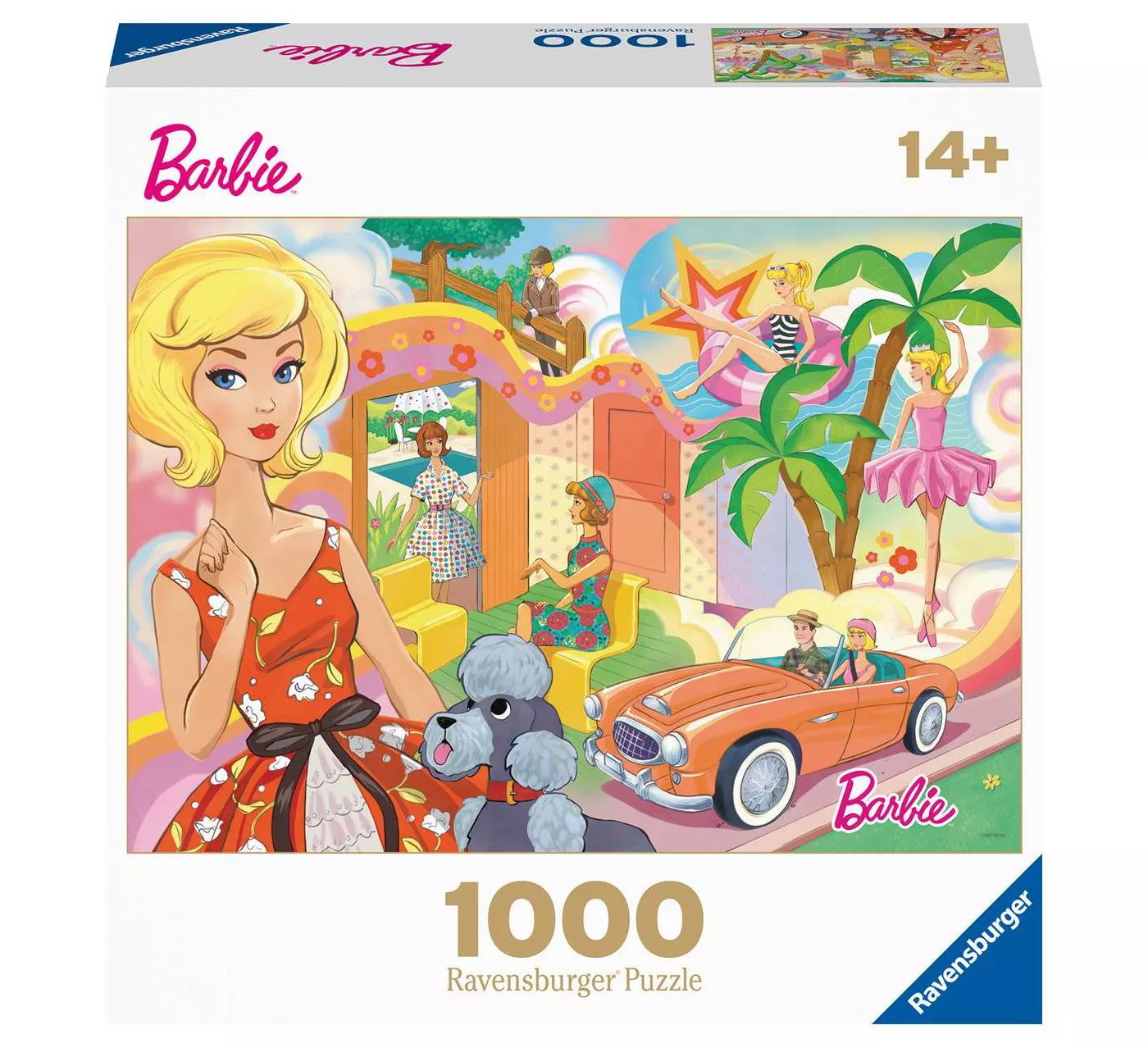 Ravensburger Barbie Around The World 1000 Piece Jigsaw Puzzle for Adults -  Every Piece is Unique, Softclick Technology Means Pieces Fit Together