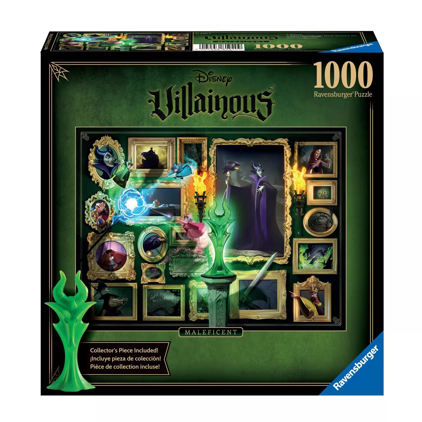  Ravensburger Disney Villainous Maleficent 1000 Piece Jigsaw  Puzzle for Adults – Every Piece is Unique, Softclick Technology Means  Pieces Fit Together Perfectly : Everything Else