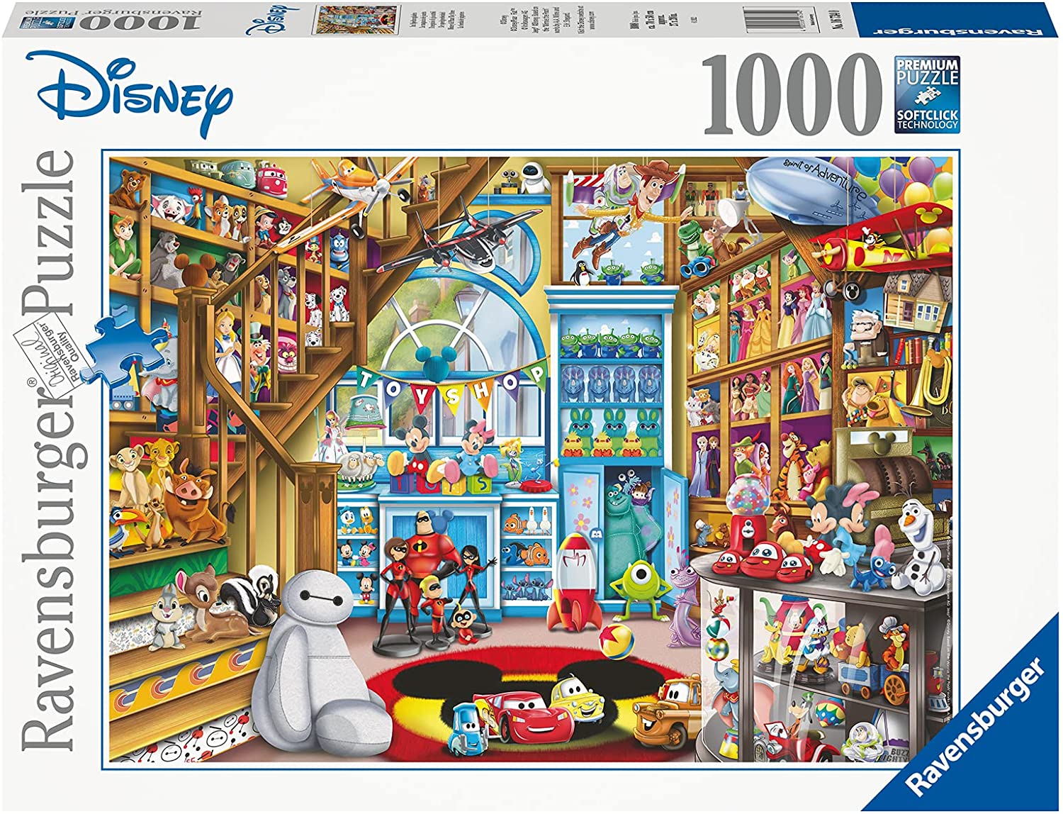 Ravensburger Disney Pixar Toy Store 1000 Piece Puzzle – The Puzzle