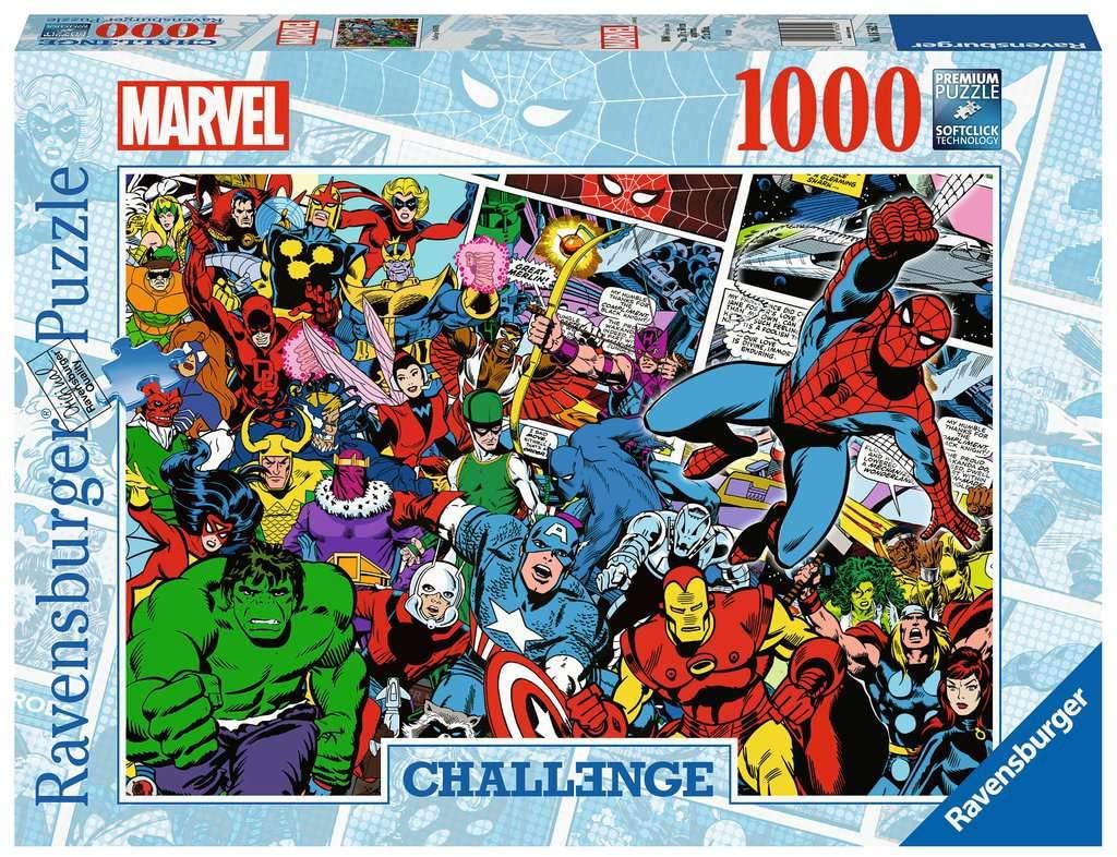 Ravensburger Marvel Challenge 1000 Piece Puzzle – The Puzzle Collections