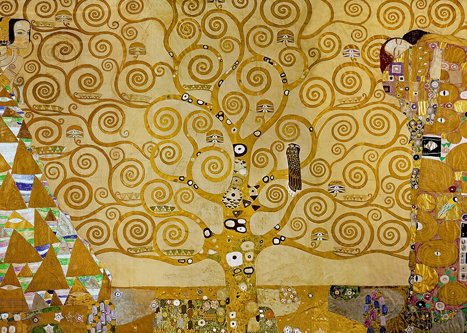 Puzzle d'Art 1000 pièces Gustav Klimt : L'arbre de vie