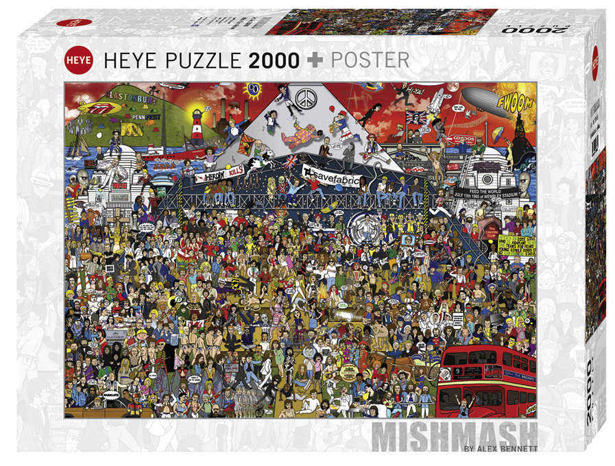 The World, 2000 Pieces, Heye