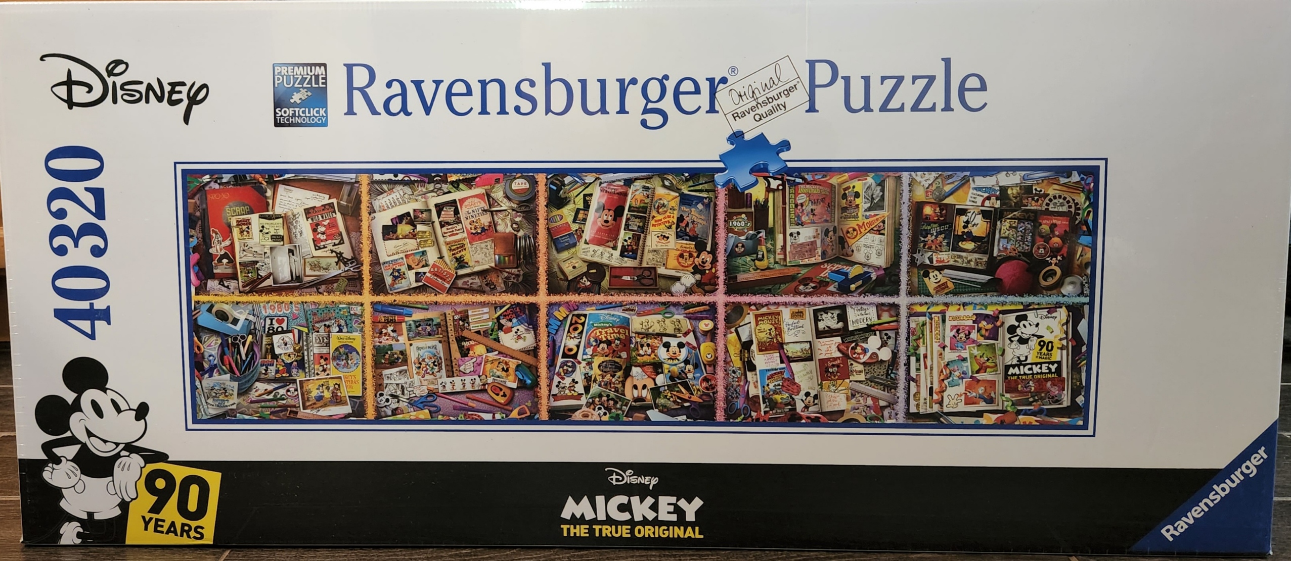 Puzzle 40000 p - Mickey au fil des années / Disney - Papeterie Michel