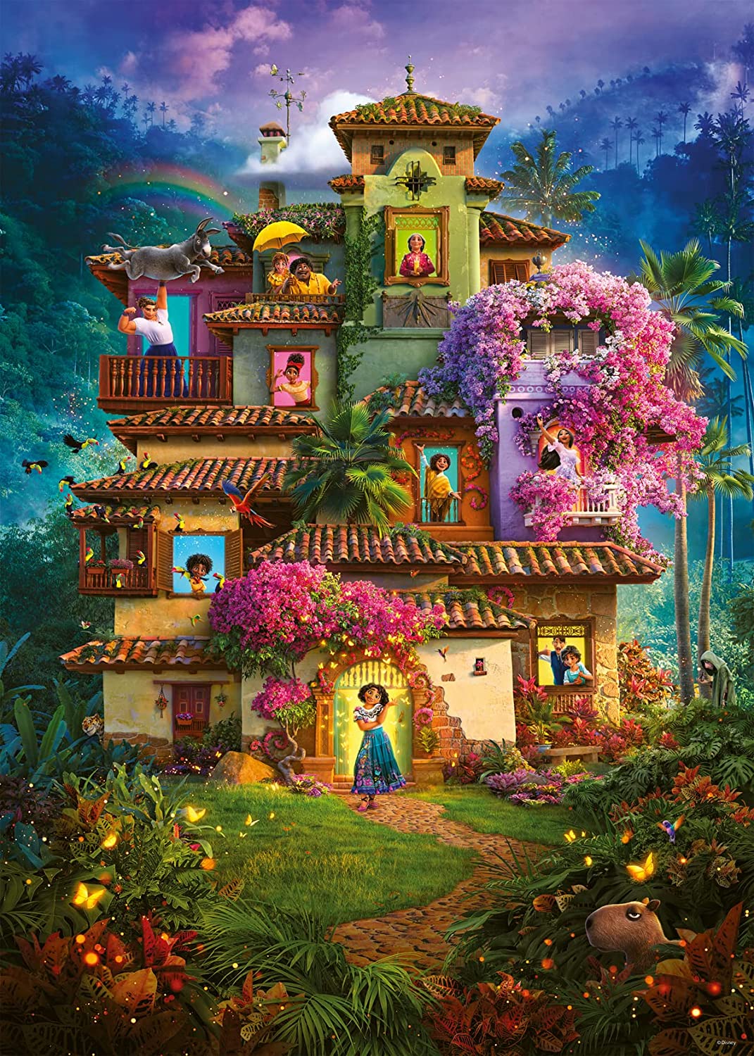Puzzle 1000 piezas -Mapamundi Disney- Ravensburger