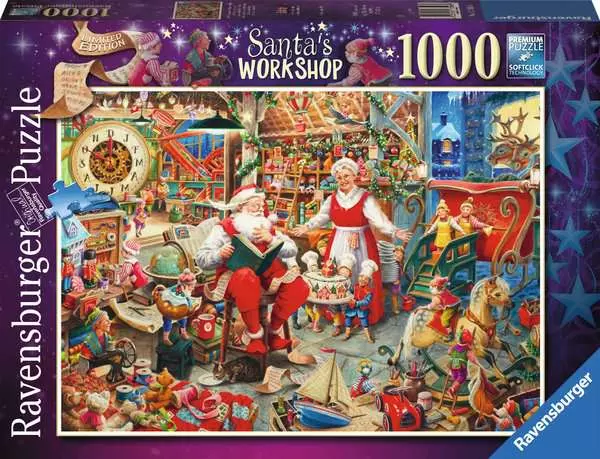  Ravensburger Santa's Flying Visit - 1000 Pieces