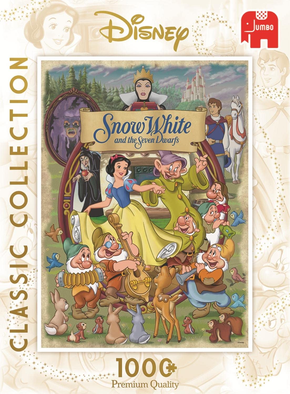 Intimidatie Demon Play Certificaat Jumbo Disney Snow White 1000 Piece Puzzle – The Puzzle Collections
