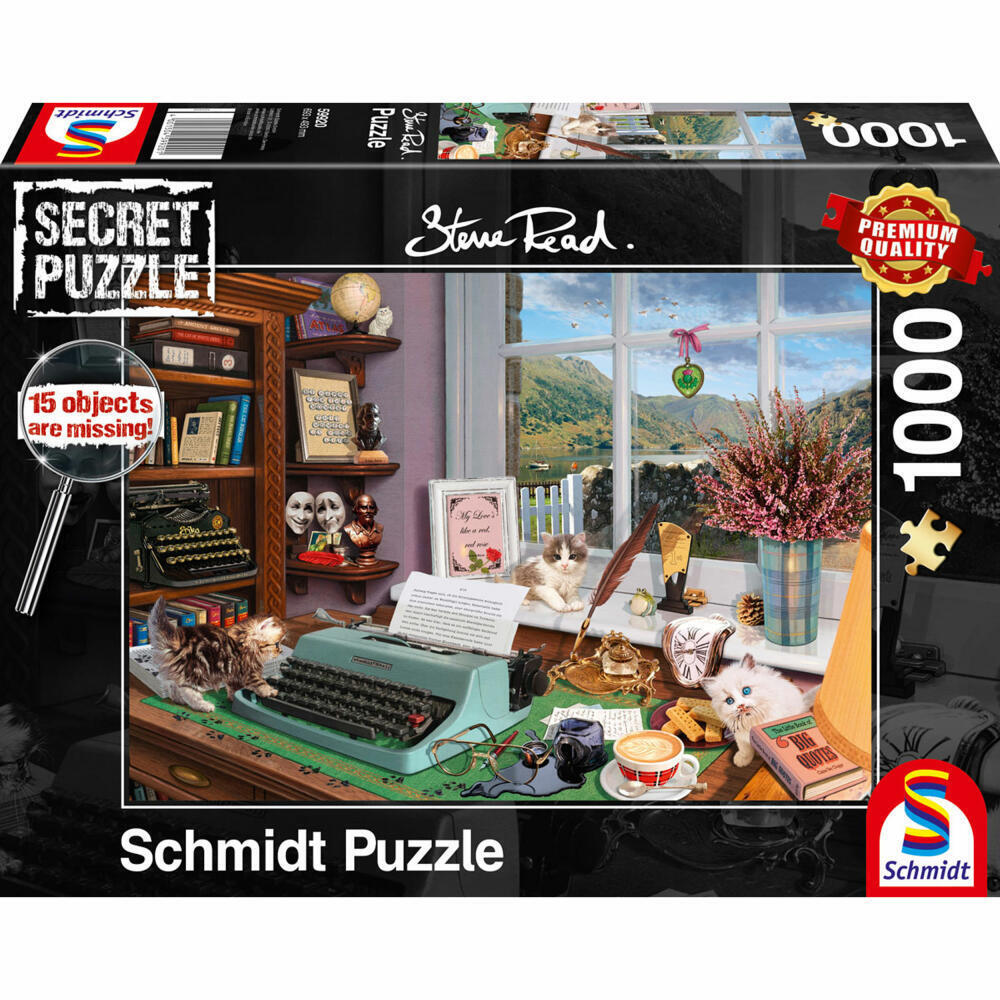 Schmidt Steve Read At The Kitchen Table 1000 Piece Puzzle – The Puzzle  Collections