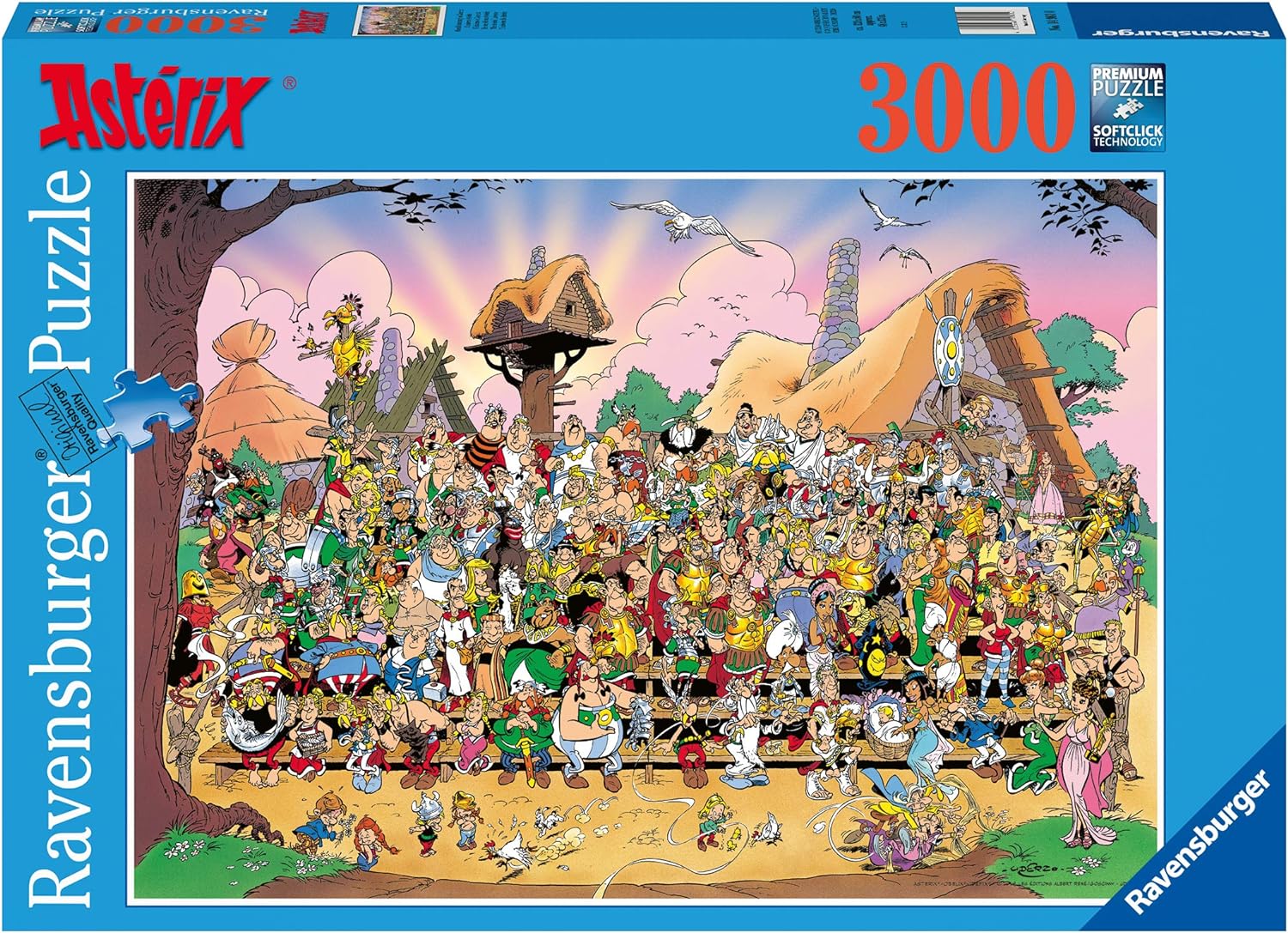 Puzzle Astérix : L'univers Astérix - 3000 pièces - Puzzle 